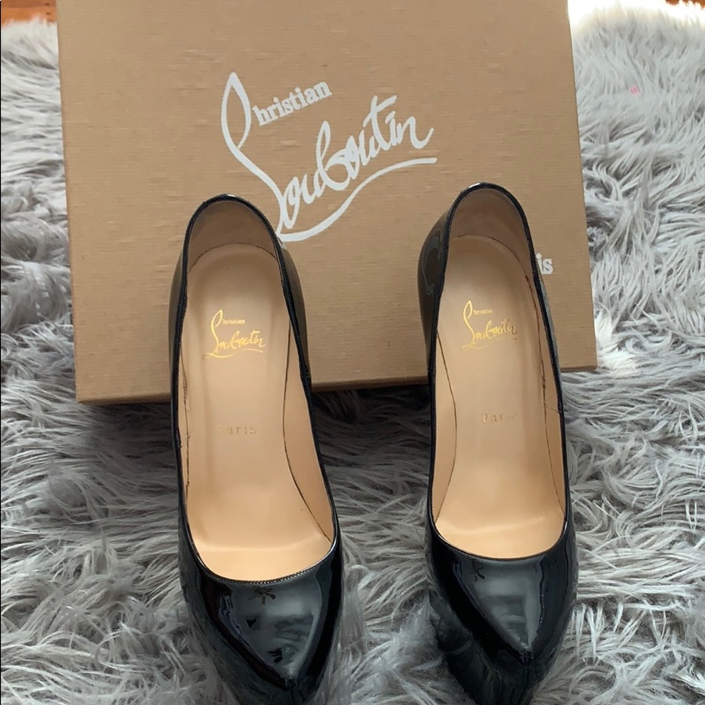 Christian Louboutin Patent Daffodile
